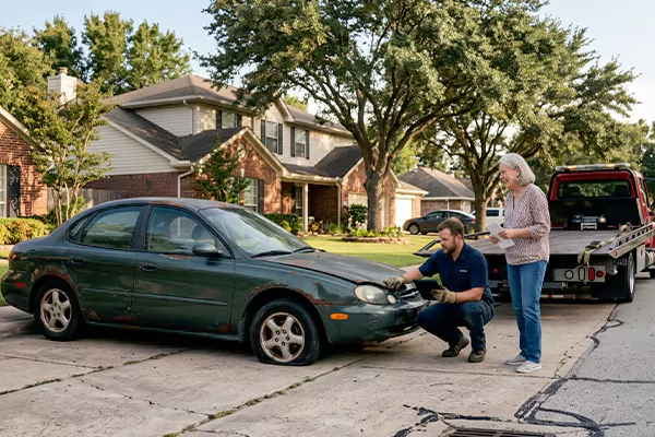 Abandoned Car Removal in Fort Worth, TX