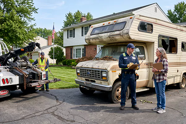 Junk RV Removal in Fort Worth, TX