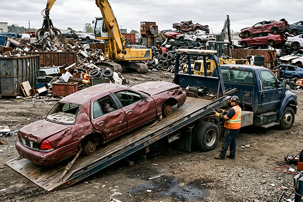 Scrap Car Removal in Fort Worth, TX